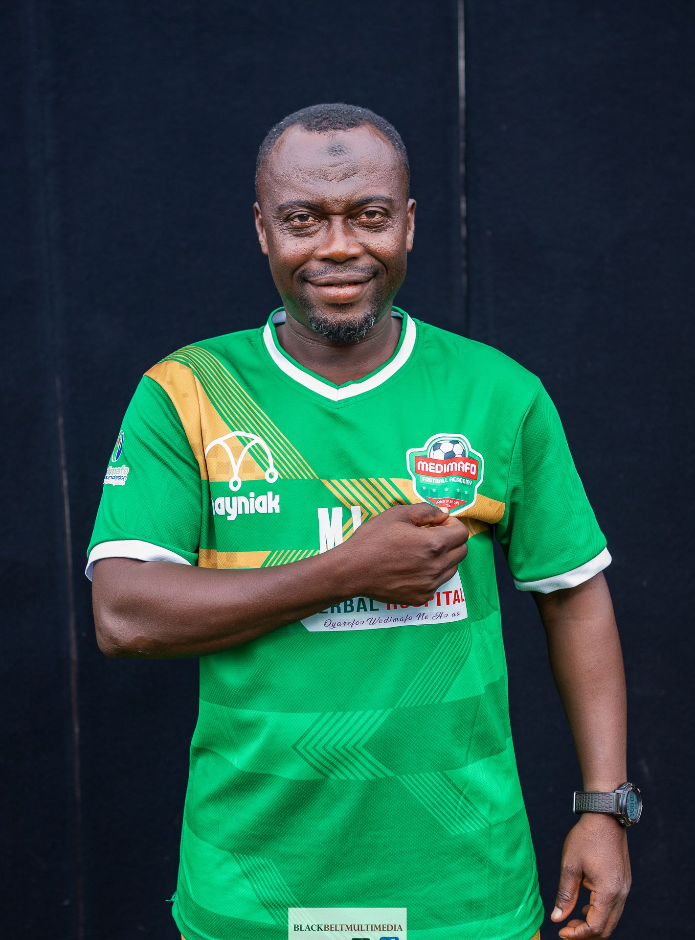 Ibrahim Moro, head coach of Medimafo Football Academy